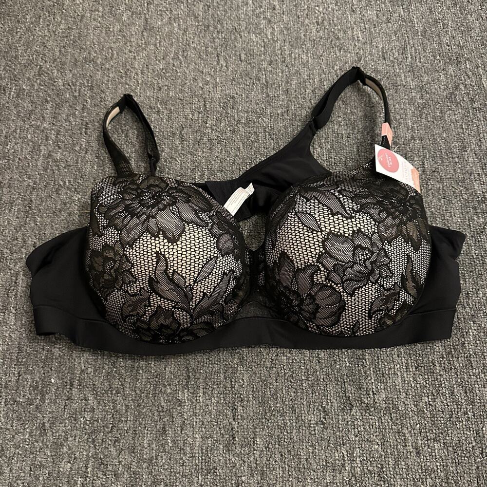 Comfort Bliss Lightly Lined Full Coverage Bra With Lace 52B